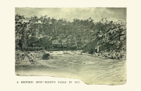 A Historic Spot-Dight&srquo;s Falls in 1875.