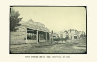 High Street (from the Junction) in 1880.