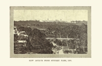 Kew Asylum from Studley Park. 1890