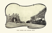 The Post Office and Cotham Road.